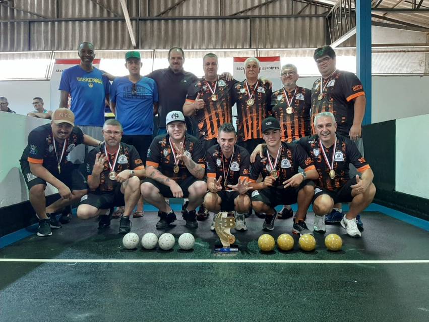 Equipe de Bocha de Jahu conquista o bicampeonato nos Jogos Abertos do Interior