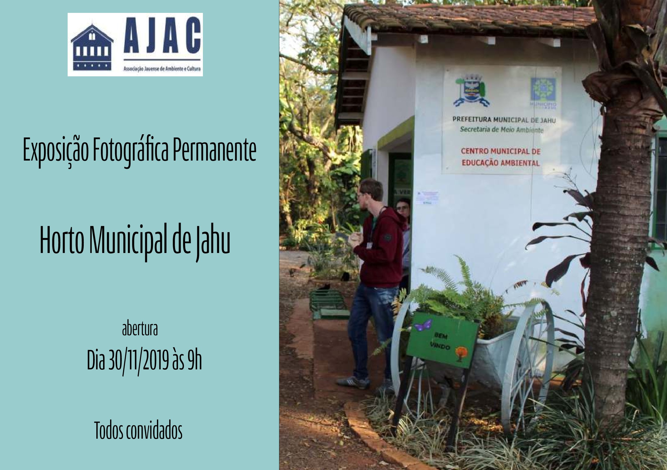 Exposição fotográfica permanente é realizada pela Secretaria de Meio Ambiente