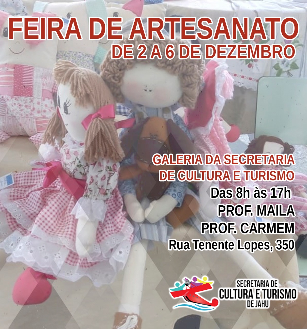 Secretaria de Cultura e Turismo realiza Feira de Artesanato de Natal