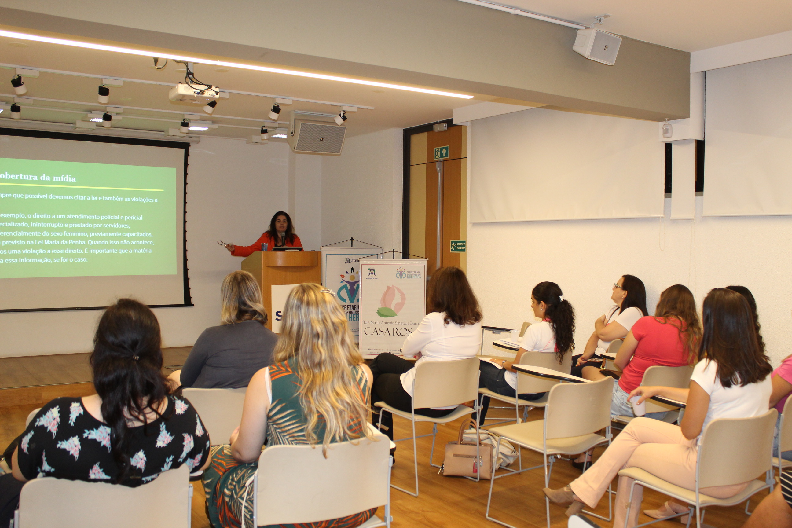 Palestra: Imprensa e a Lei Maria da Penha - 02/12 - FOTOS