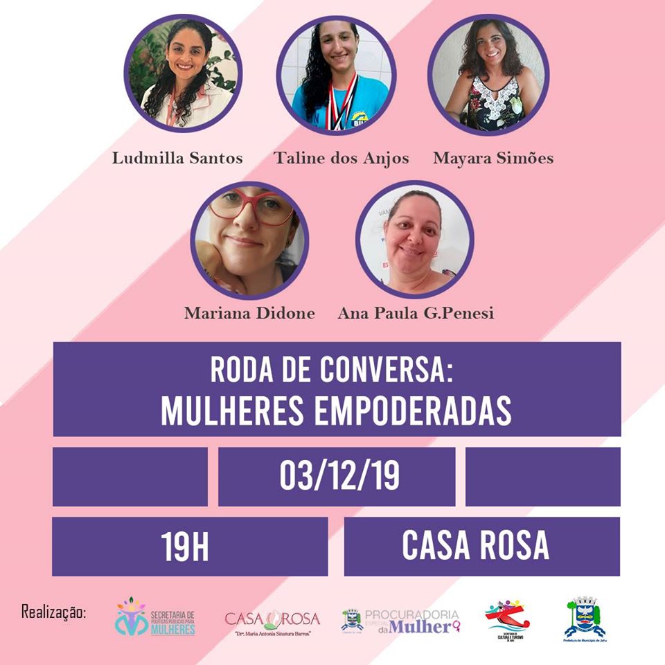 Secretaria de Políticas Públicas para Mulheres promove roda de conversa