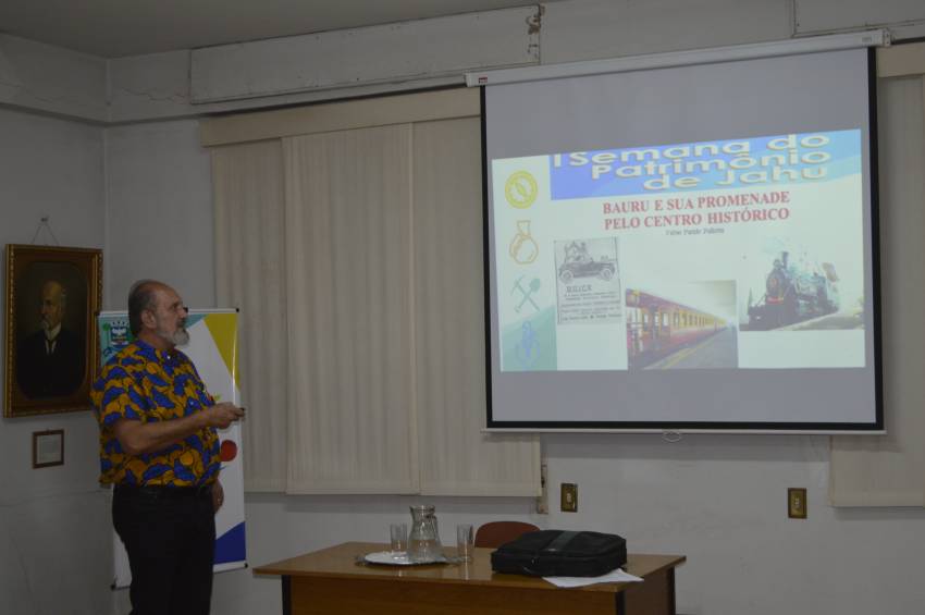 II Semana do Patrimônio Histórico - Palestra - Memória, Patrimônio e Preservação - FOTOS - 06/12