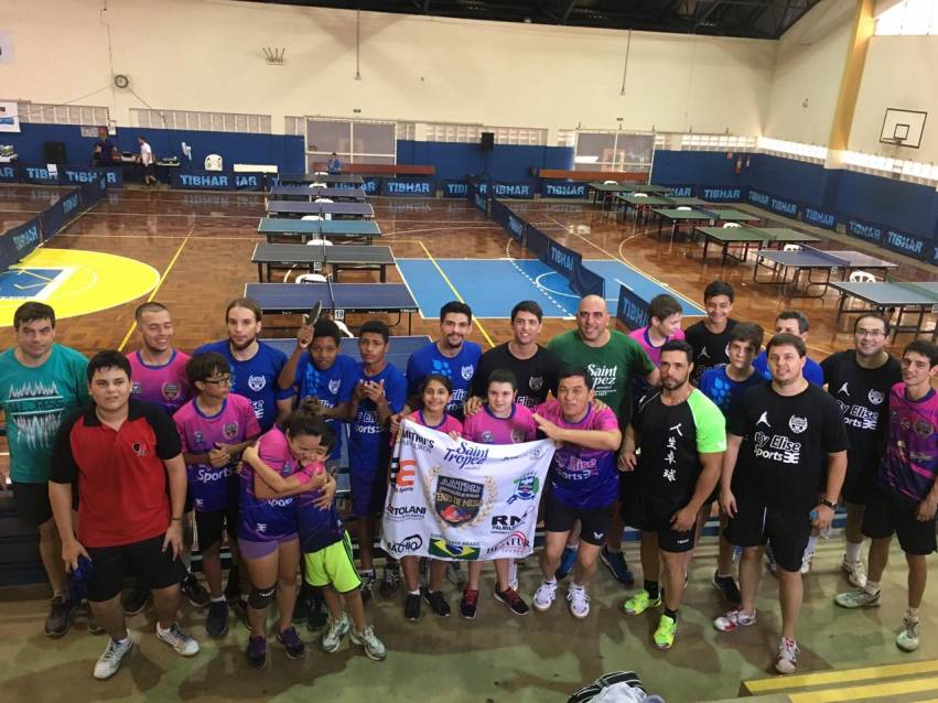 Tênis de Mesa de Jahu disputa o torneio Top 16 da Liga Paulista em Piracicaba