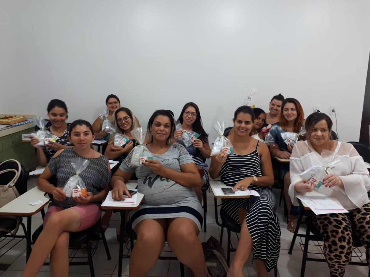 Secretaria de Políticas Públicas para Mulheres: formatura do curso para gestantes