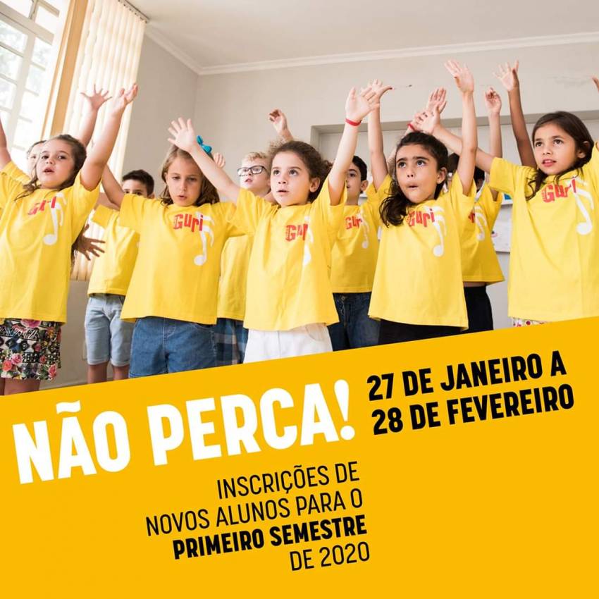 Projeto Guri: ainda há vagas