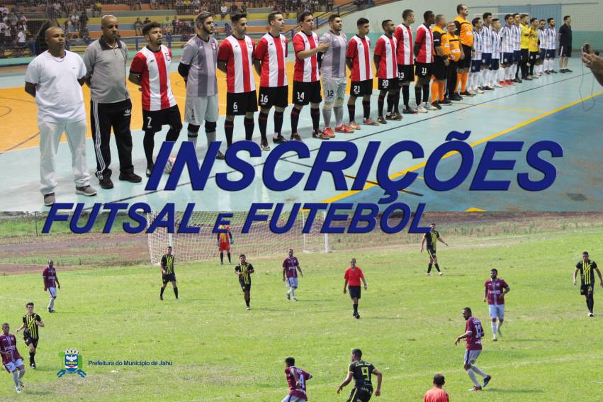 Secretaria de Esportes libera as fichas de inscrições de atletas para equipes de futsal e futebol da primeira divisão