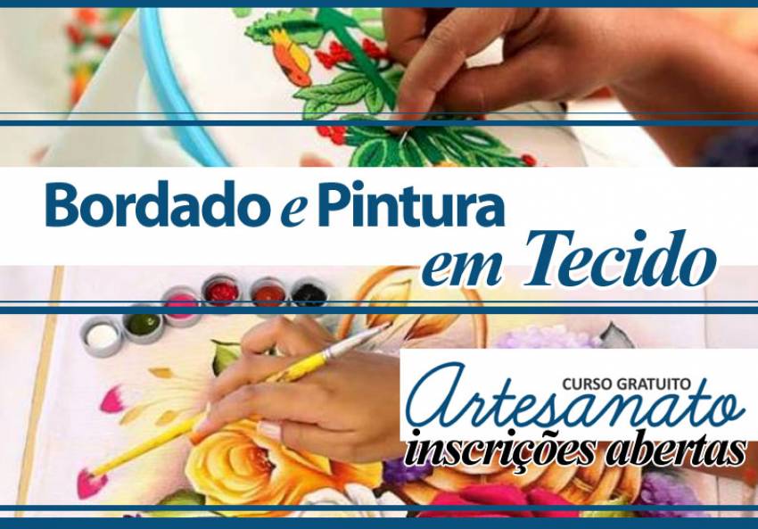 Secretaria de Cultura e Turismo: vagas para curso de artesanato