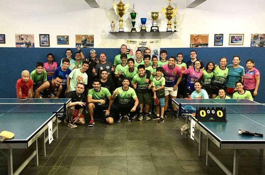 Tênis de Mesa de Jahu disputa a 2ª etapa da Liga Paulista em Piracicaba
