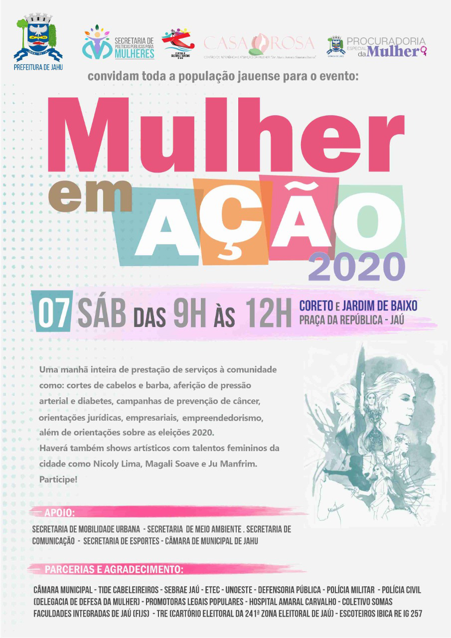 Prefeitura de Jahu promove evento em comemoração ao Dia Internacional da Mulher