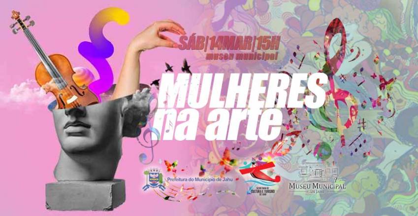 Exposição “Mulheres na Arte” ocorre no Museu Municipal