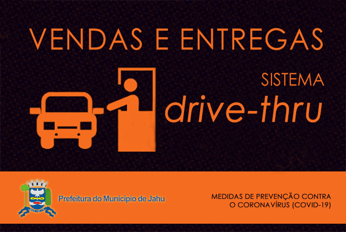 Prefeitura de Jahu regulamenta sistema drive-thru