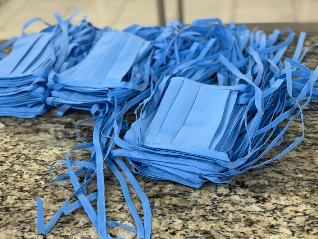 Fundo Social de Solidariedade confecciona máscaras descartáveis