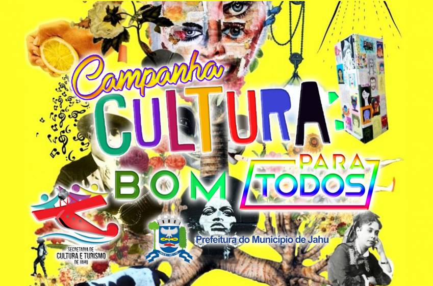 Secretaria de Cultura e Turismo lança campanha “Cultura: Bom para todos”