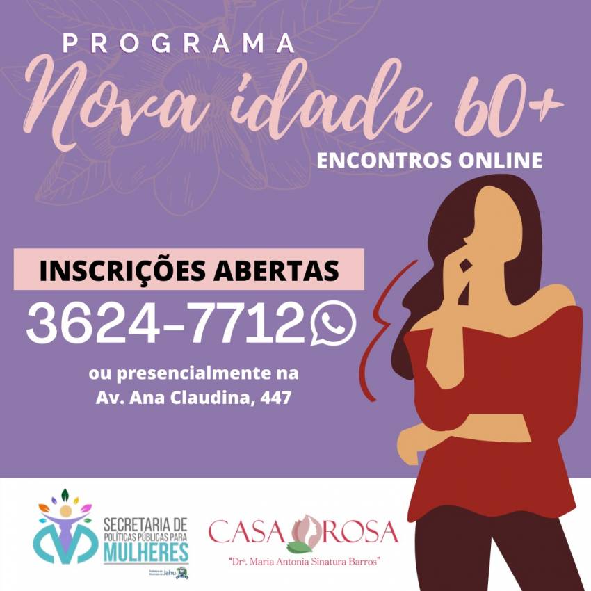 Secretaria de Políticas Públicas Para Mulheres e Casa Rosa lançam Programa 