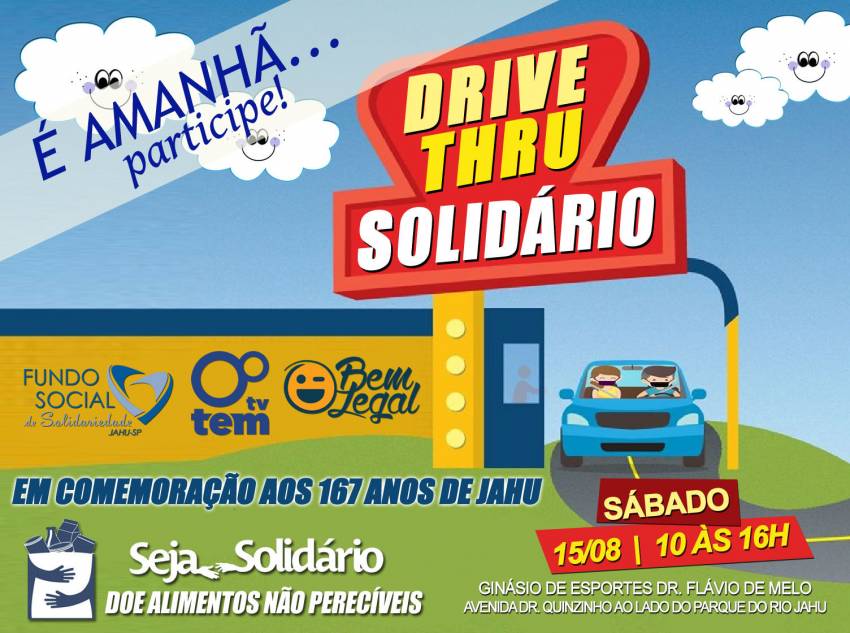 167 anos de Jahu será celebrado com solidariedade