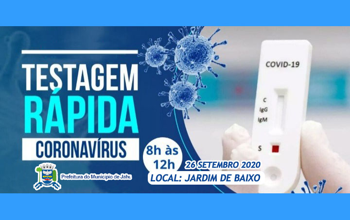 Jahu realiza ação de intensificação no combate ao Coronavírus