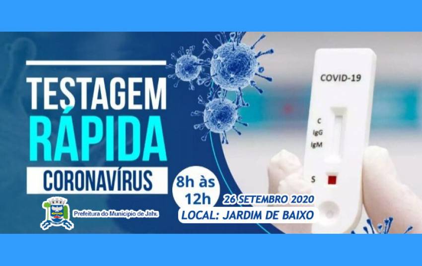 Jahu realiza ação de intensificação no combate ao Coronavírus