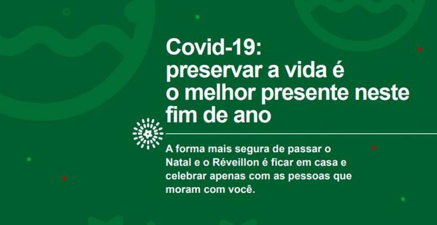 COVID e festividades de dezembro: orientações