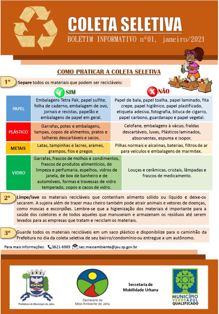 SECRETARIA RETOMA COLETA SELETIVA