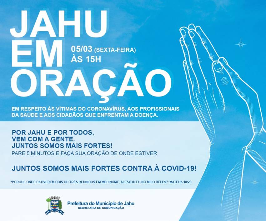 JAHU EM ORAÇÃO