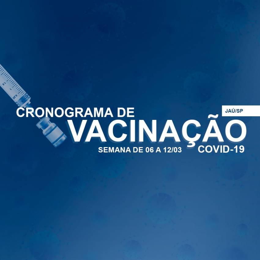 Jahu recebe mais vacinas para idosos de 77 a 79 anos. Veja o Cronograma
