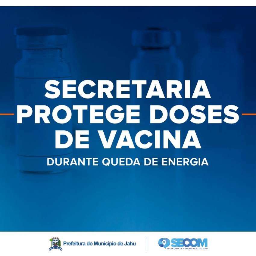Prejuízo foi evitado com transporte de doses para outro local