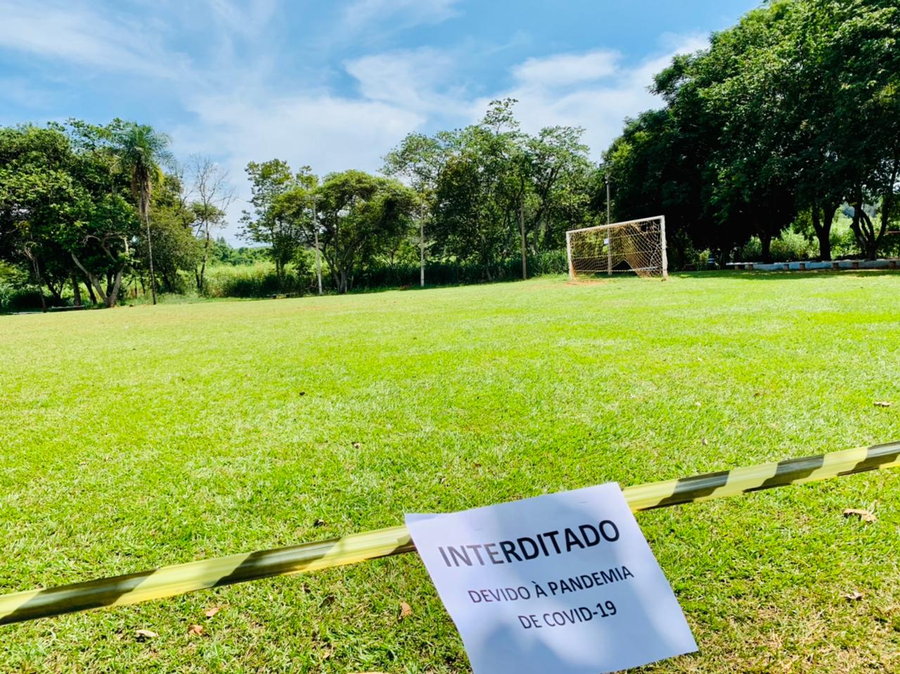 CAMPO DO SÃO JOSÉ É INTERDITADO