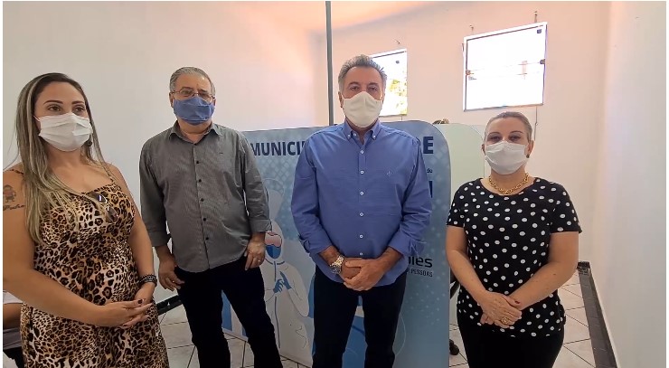 IVAN CASSARO PARTICIPA DE APRESENTAÇÃO DO NOVO ESPAÇO DA VIGI COVID JAHU