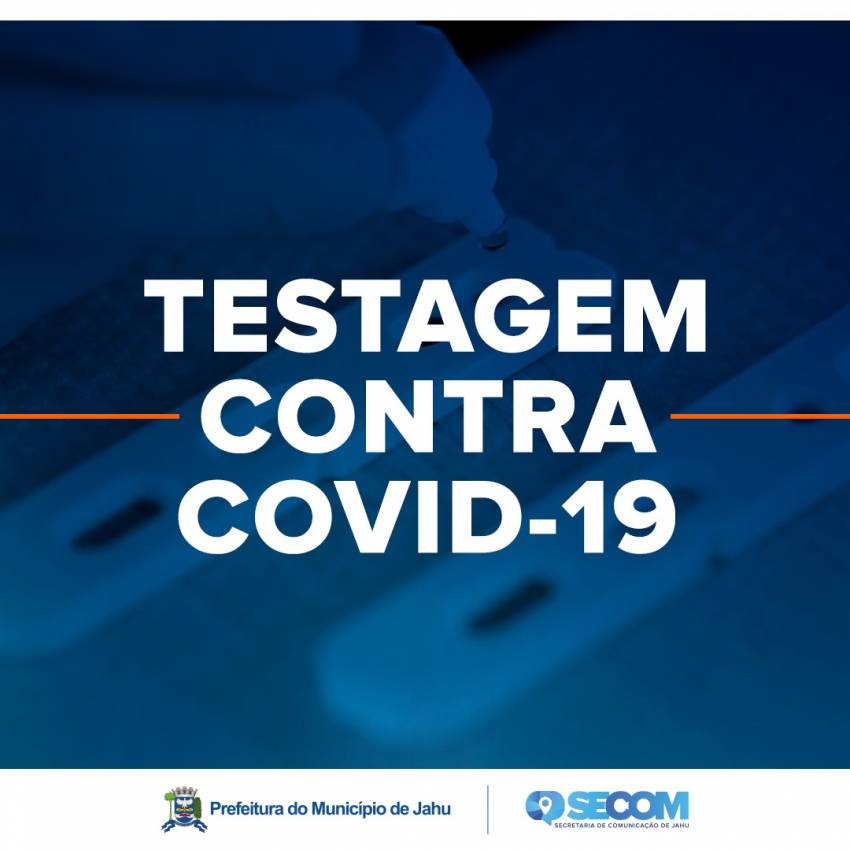 PREFEITURA REALIZA TESTAGEM EM FUNCIONÁRIOS DE SUPERMERCADOS E TRABALHADORES DO COMÉRCIO