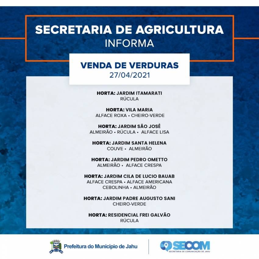 Hortas Municipais