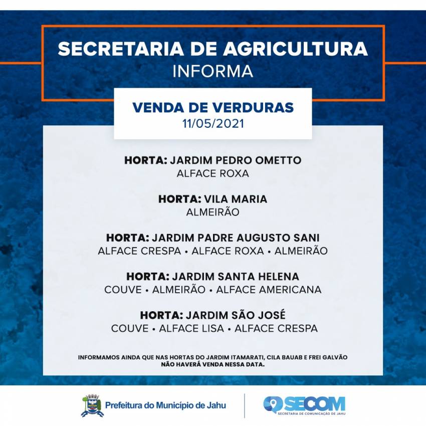 HORTAS MUNICIPAIS