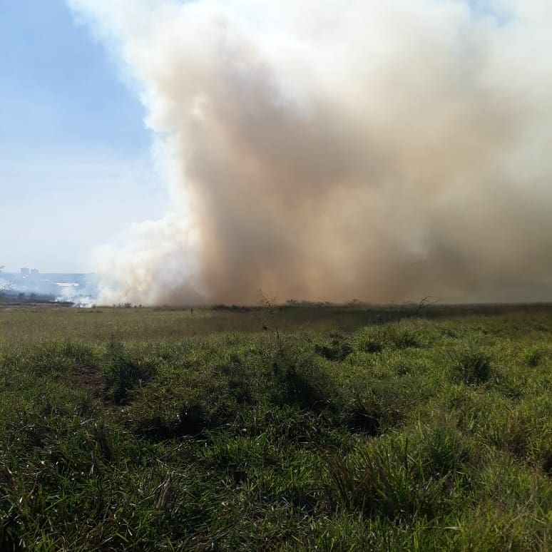 MAIS UM INCÊNDIO DE GRANDE PROPORÇÃO EM JAHU