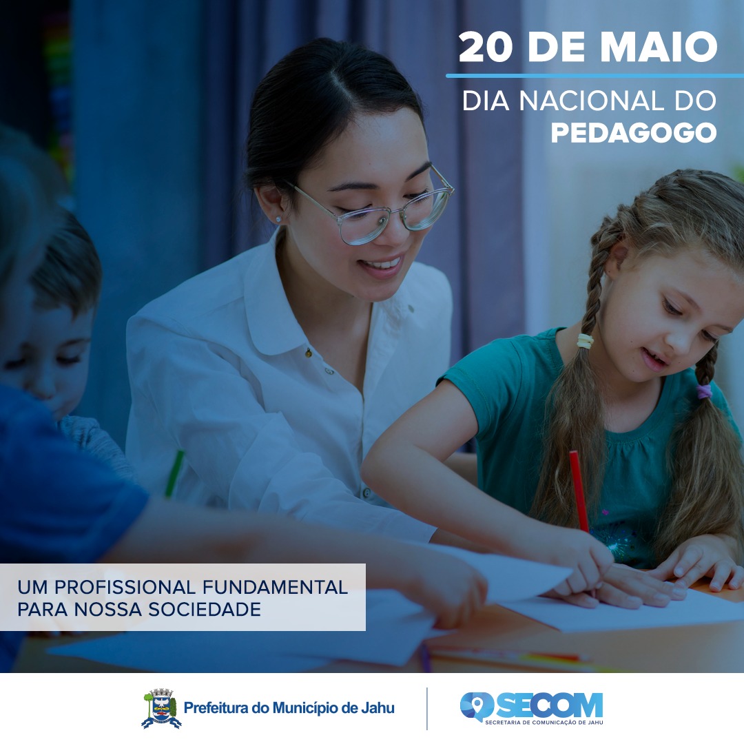 20 DE MAIO - DIA NACIONAL DO PEDAGOGO