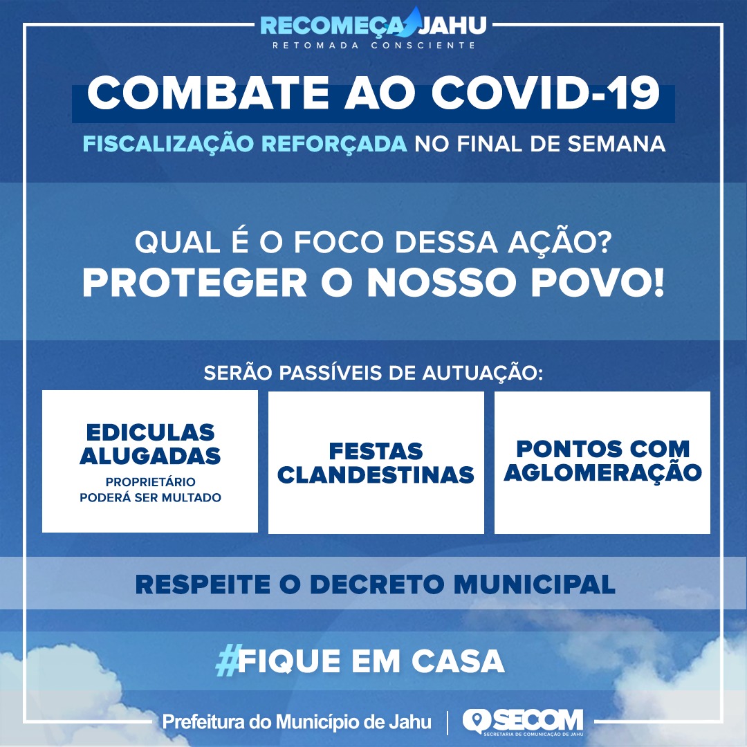 FISCALIZAÇÃO REFORÇADA NO FIM DE SEMANA