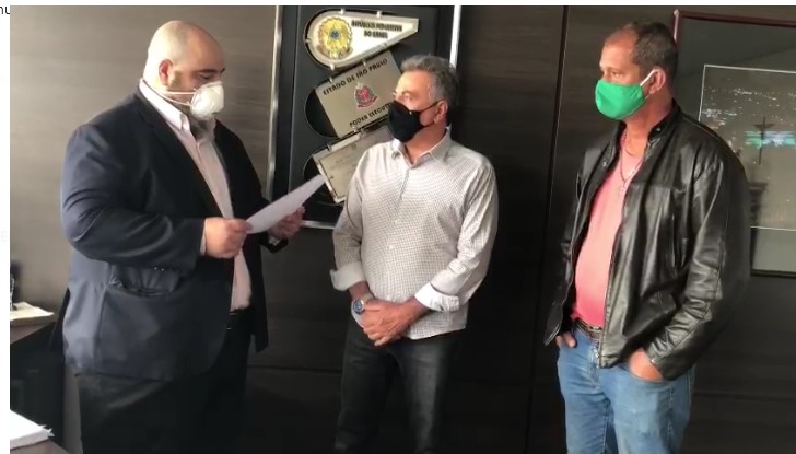 JAHU RECEBE EMENDA DO DEPUTADO RICARDO IZAR