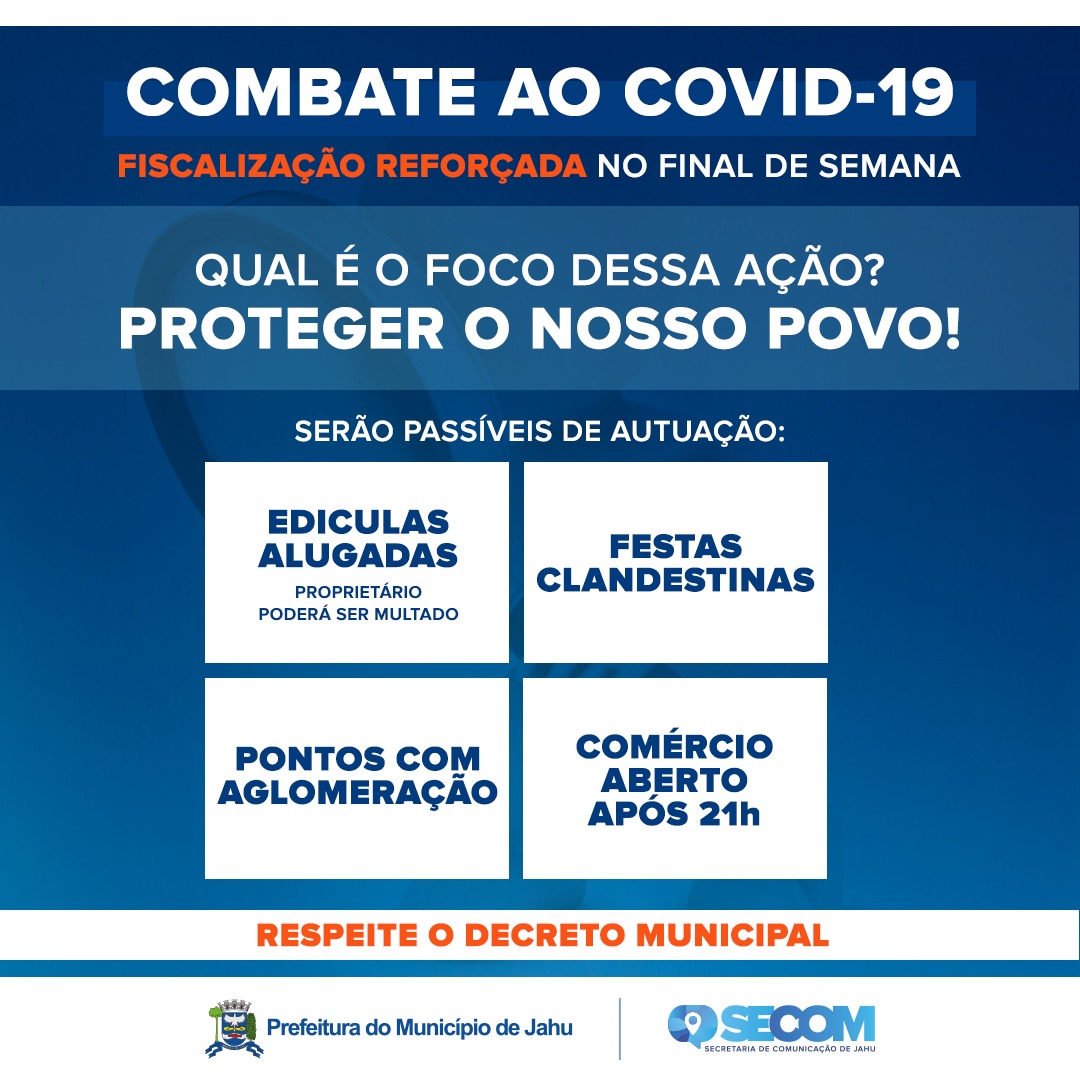 ATENÇÃO FISCALIZAÇÃO REFORÇADA NO FINAL DE SEMANA
