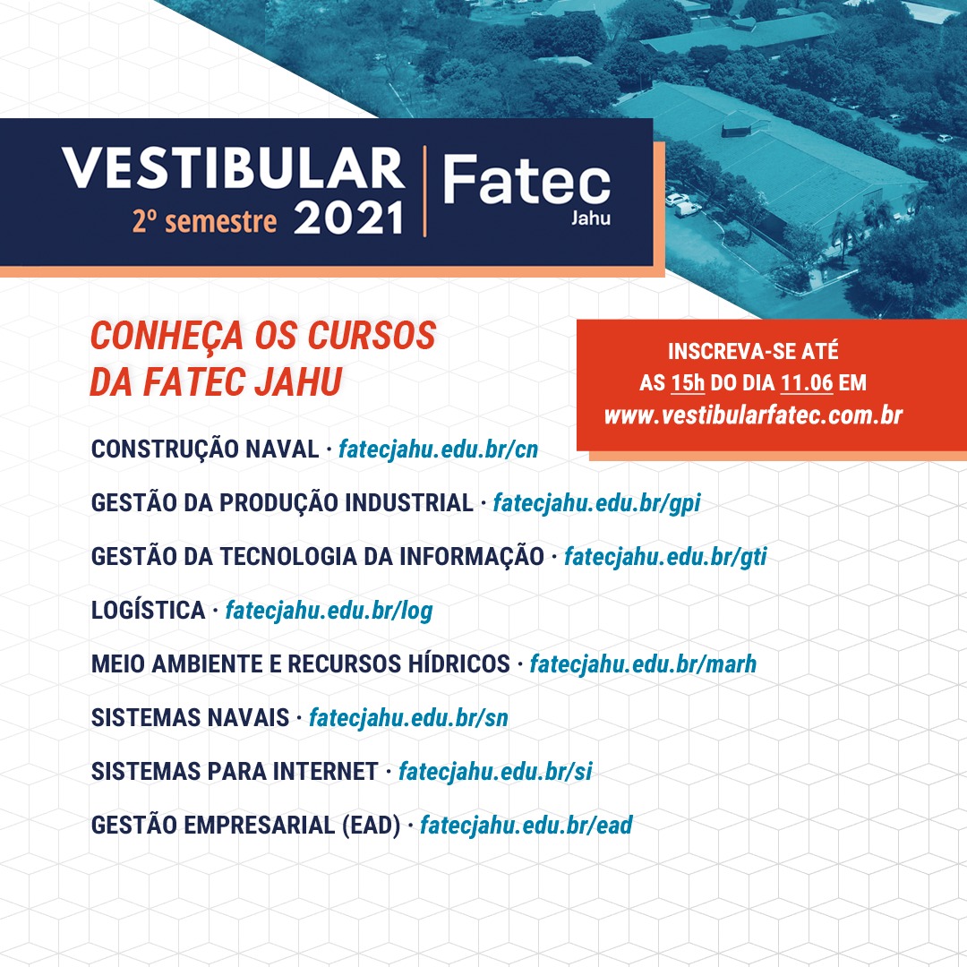 Vestibular FATEC Jahu