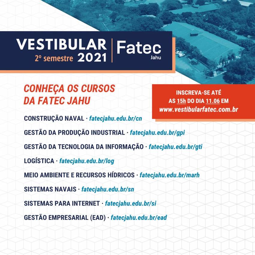 Vestibular FATEC Jahu