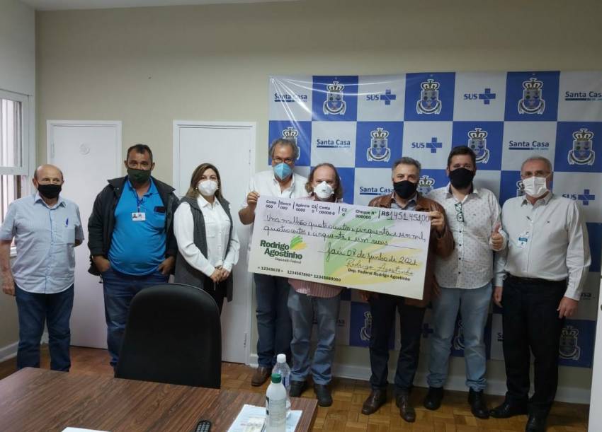 HOSPITAIS DE JAHU SÃO CONTEMPLADOS COM EMENDAS