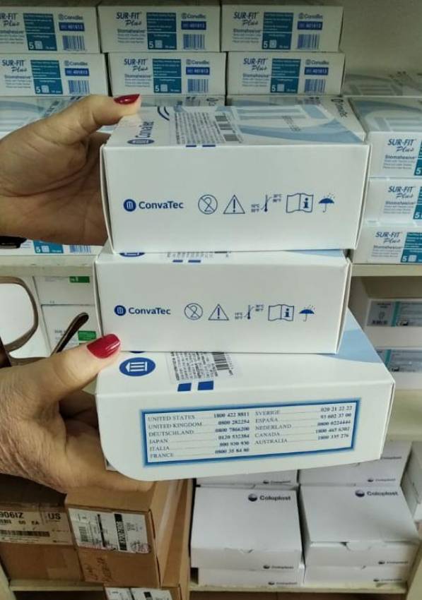 MUNICÍPIO ADQUIRE BOLSA DE COLOSTOMIA