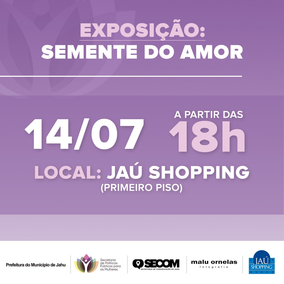 SECRETARIA PROMOVE AÇÕES DE CONSCIENTIZAÇÃO NO JAÚ SHOPPING