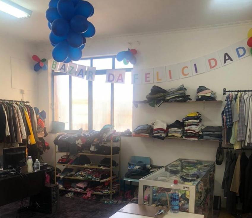 FUSS ENTREGA CERCA DE 5,5 MIL PEÇAS DE VESTUÁRIO